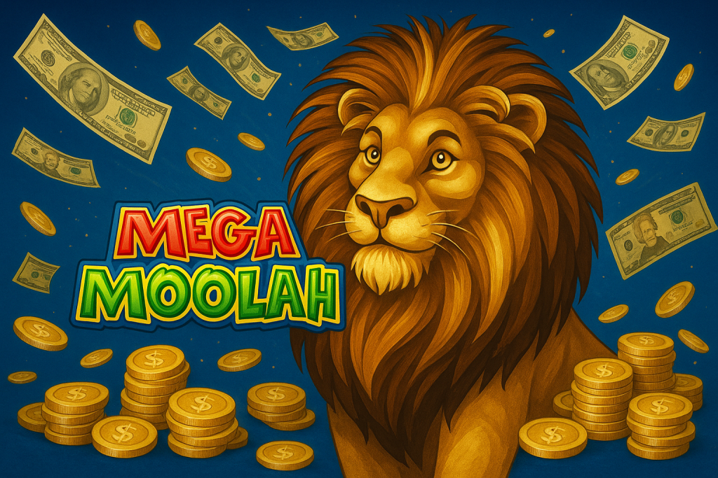 Mega Moolah KK99 – Jackpot Khổng Lồ, Thắng Liền Tay